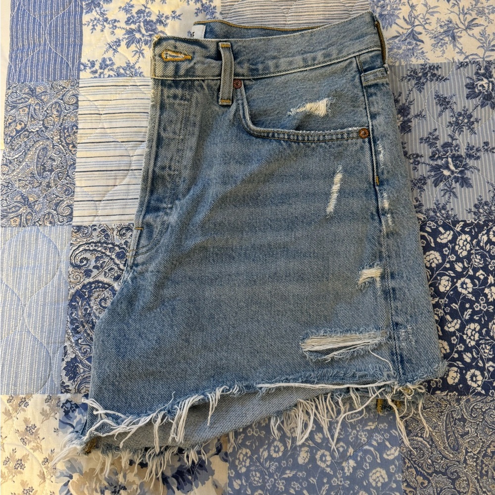 AGOLDE Parker Long Short in color swapmeet - Picture 6 of 7